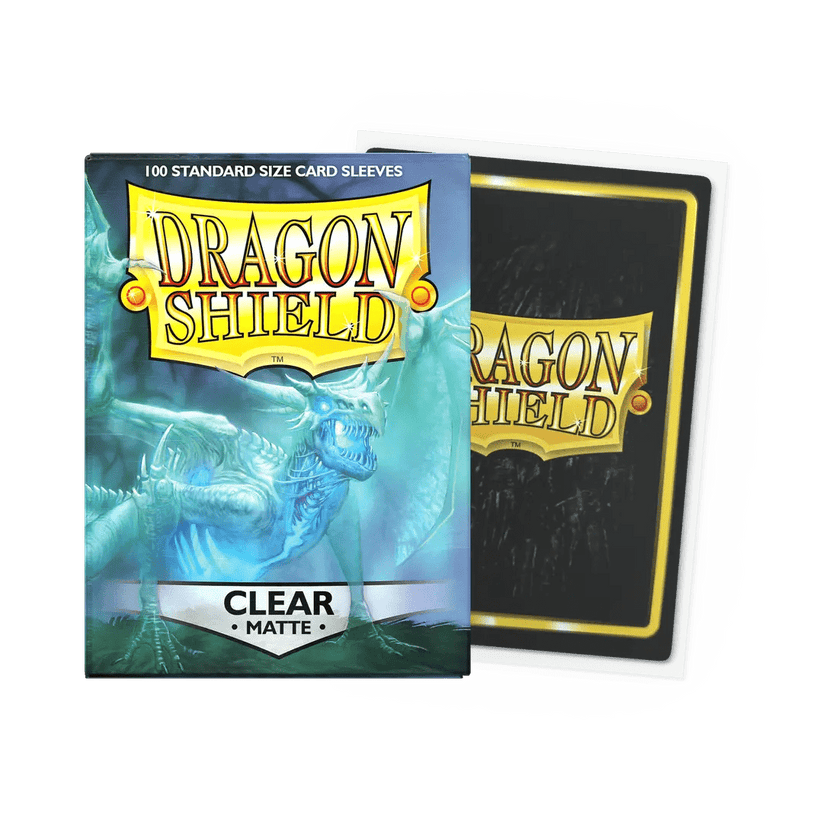 Dragon Shield Matte Clear Standard Sleeves